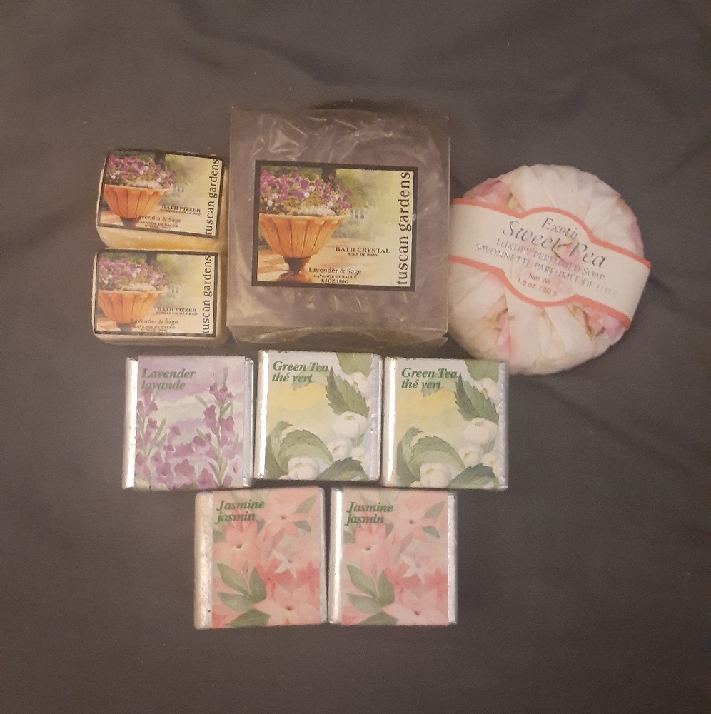 Assorted Bath Cubes, Fizzers & Luxury Soap